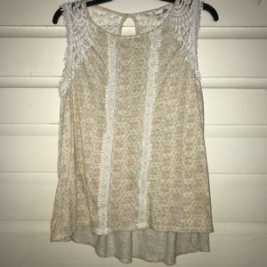 LC Lauren Conrad floral top